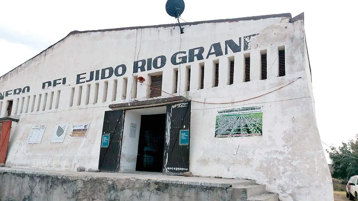 Centro de acopio en Río Grande, Zacatecas